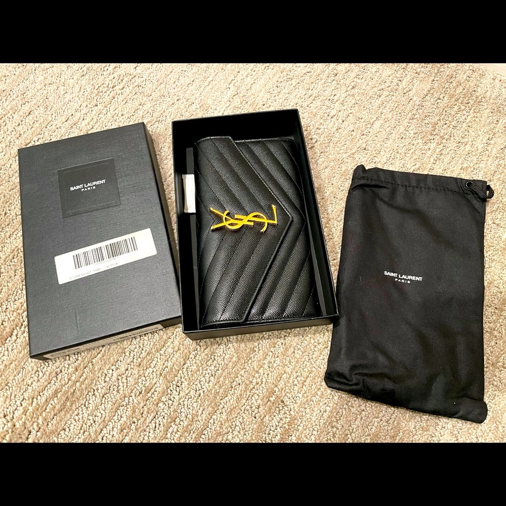 YSL long wallet